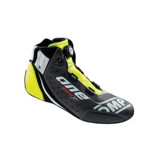 Load image into Gallery viewer, OMP One Evo X R Shoes Black/Silver/Fluorescent Yellow - Size 45 (Fia 8856-2018)