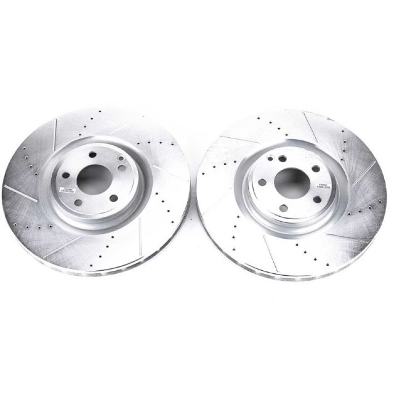 Power Stop 12-18 Mercedes-Benz CLS550 Front Drilled & Slotted Rotor - Pair