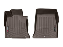 Load image into Gallery viewer, WeatherTech 2019 + Genesis G70 Front FloorLiner - Cocoa (Rear Wheel Drive)