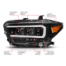 Load image into Gallery viewer, ANZO 2016-2017 Toyota Tacoma TRD LED Projector Headlights