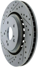 Load image into Gallery viewer, StopTech Select Sport Drilled &amp; Slotted Rotor - Front Right
