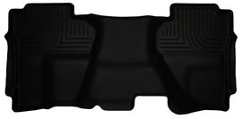 Husky Liners 14 Chevrolet Silverado/14 GMC Sierra 1500 Weatherbeater Black 2nd Seat Floor Liner - GTR Auto