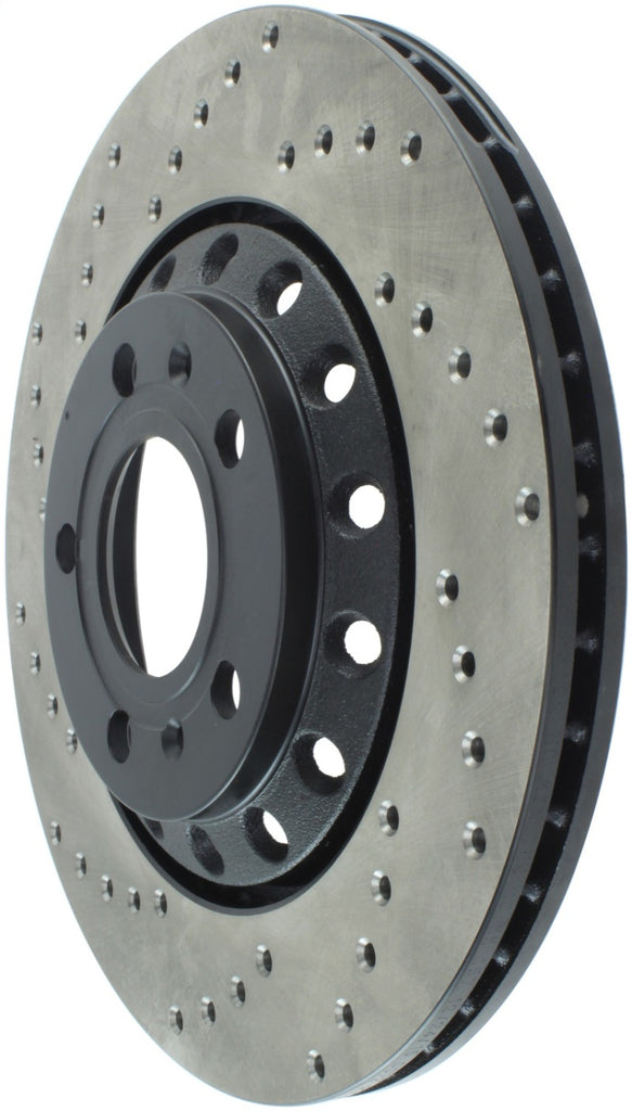 StopTech 05-10 A8/A8 Quattro 4.2L V8 / 04-06 VW Rabbit Drilled Right Rear Rotor