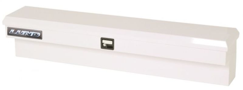 Lund Universal Commercial Pro Alum Side Bin Box - White