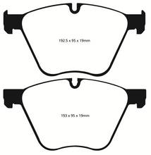 Load image into Gallery viewer, EBC 10-15 BMW X6 4.4 Twin Turbo Hybrid Yellowstuff Front Brake Pads