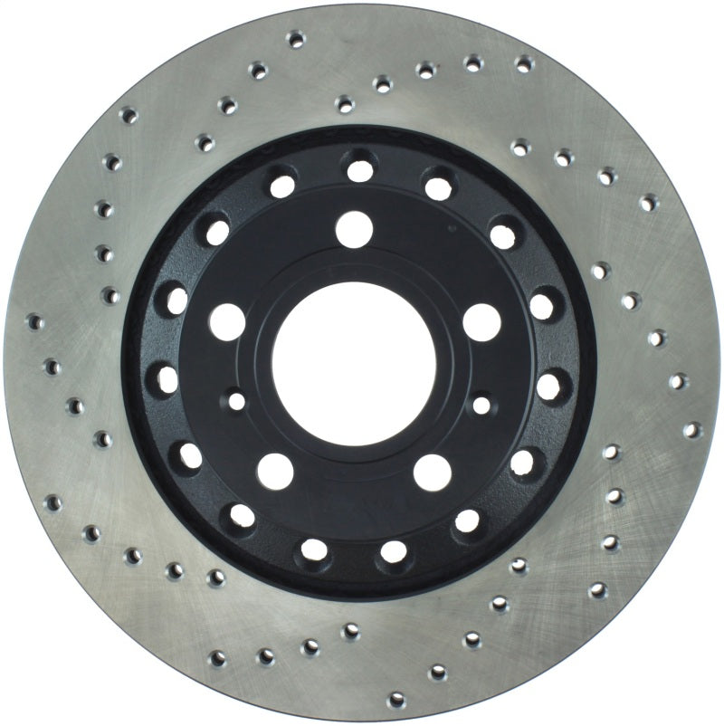 StopTech 05-10 A8/A8 Quattro 4.2L V8 / 04-06 VW Rabbit Drilled Right Rear Rotor
