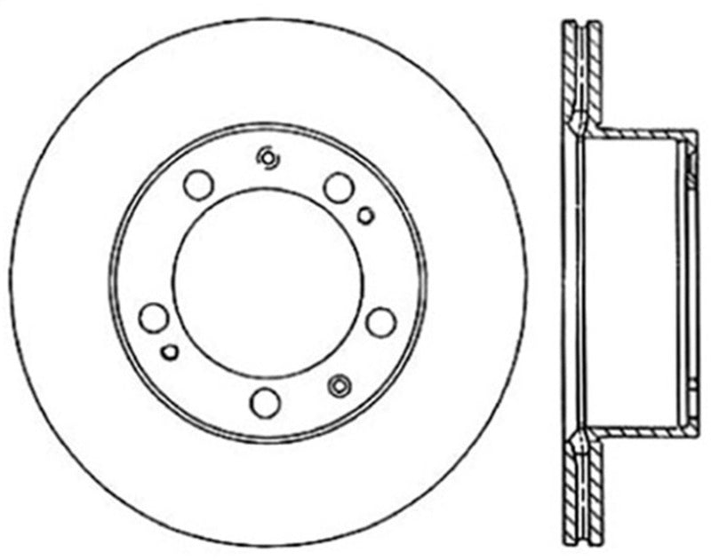 StopTech Drilled Sport Brake Rotor