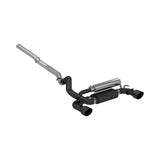 MBRP 2016+ Ford Focus RS 3in Black Dual Outlet Cat-Back Exhaust