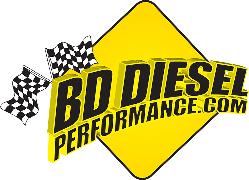 BD Diesel Xtruded Trans Oil Cooler - 1/2 inch Cooler Lines