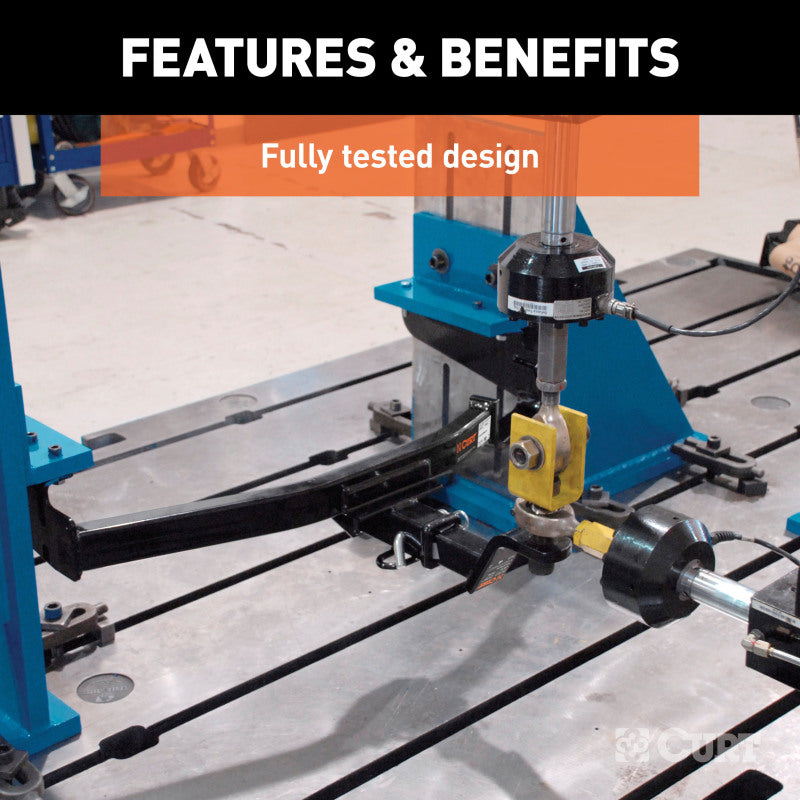 Curt 94-98 Mitsubishi Galant Class 1 Trailer Hitch w/1-1/4in Ball Mount BOXED