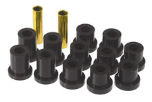 Load image into Gallery viewer, Prothane 56-57 Chevy Full Rear Spring Bushings - Black