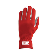 Load image into Gallery viewer, OMP Red Rally Gloves - Size M