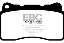 Load image into Gallery viewer, EBC 2016+ Cadillac CT6 2.0L Turbo Ultimax2 Front Brake Pads