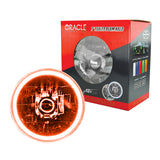 Oracle Pre-Installed Lights 7 IN. Sealed Beam - Amber Halo