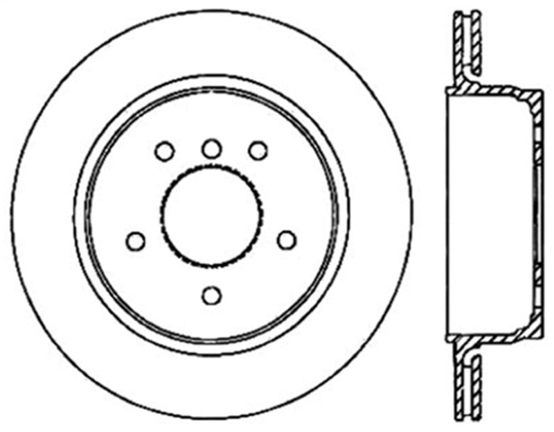 StopTech Drilled Sport Brake Rotor