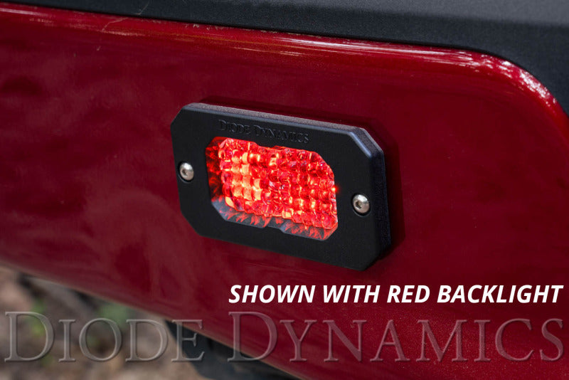 Diode Dynamics Stage Series 2 In LED Pod Pro - White Flood Flush BBL Each