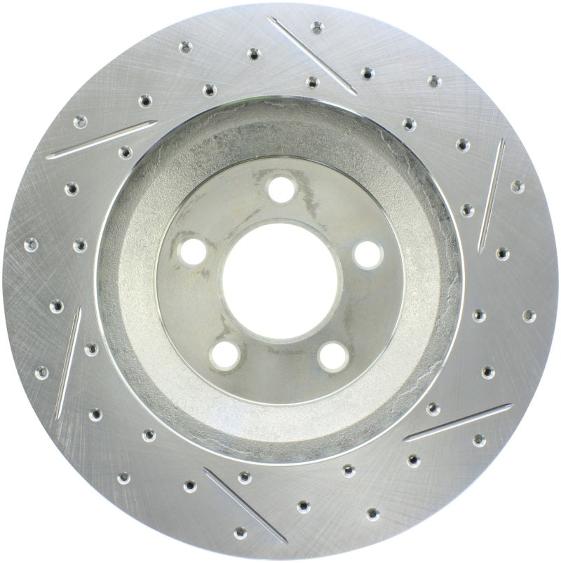 StopTech Select Sport 94-04 Ford Mustang Slotted and Drilled Rotor