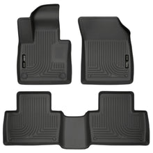Load image into Gallery viewer, Husky Liners 2016 Volvo XC90 Weatherbeater Front and Rear Black Floor Liners