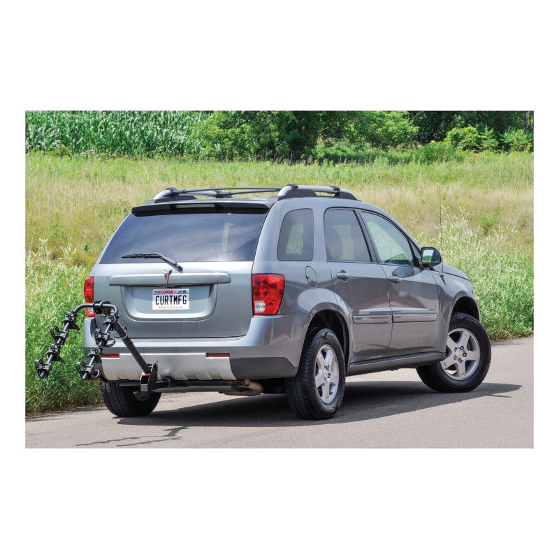 Curt Extendable Hitch-Mounted Bike Rack (2 or 4 Bikes 1-1/4in or 2in Shank)