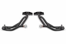 Load image into Gallery viewer, BMR 10-14 Ford Mustang Adj. Lower A-Arms w/ Delrin/Rod End / 19mm Tall Ball Joint - Black Hammertone - GTR Auto