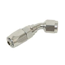 Load image into Gallery viewer, Fragola -10AN x 45 Degree Pro-Flow Hose End Chrome