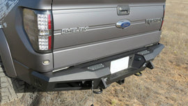 Addictive Desert Designs 10-14 Ford F-150 Raptor HoneyBadger Rear Bumper w/ Tow Hooks - GTR Auto