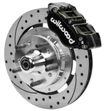Wilwood 70-81 FBody/75-79 A&XBody Dynapro Frt Brk Kit 11.75in D/S Rtr Blk Caliper Use w/ PD Spindle