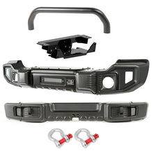 Load image into Gallery viewer, Rugged Ridge Spartacus Overrider Bumper Set F&amp;R WP 07-18 Jeep Wrangler JK