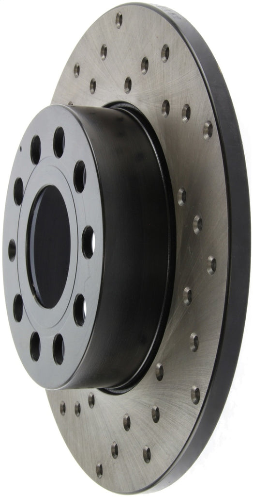 StopTech SportStop 10 Audi A3 / 1/05-10 VW Jetta Drilled Right Rear Rotor