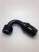 Load image into Gallery viewer, Fragola -10AN Nut x -12AN Hose Reducing Hose End 120 Degree - Black