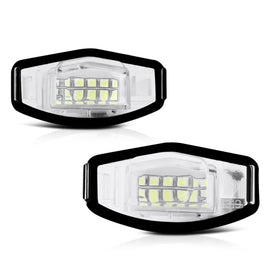 xTune 01-15 Honda Civic LED License Plate Bulb Assembly White 5500K LAC-LP-HA03 - Pair