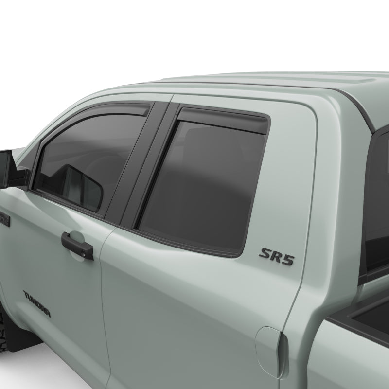 EGR 07-12 Toyota Tundra Crew Max In-Channel Window Visors - Set of 4 - Matte (575195)