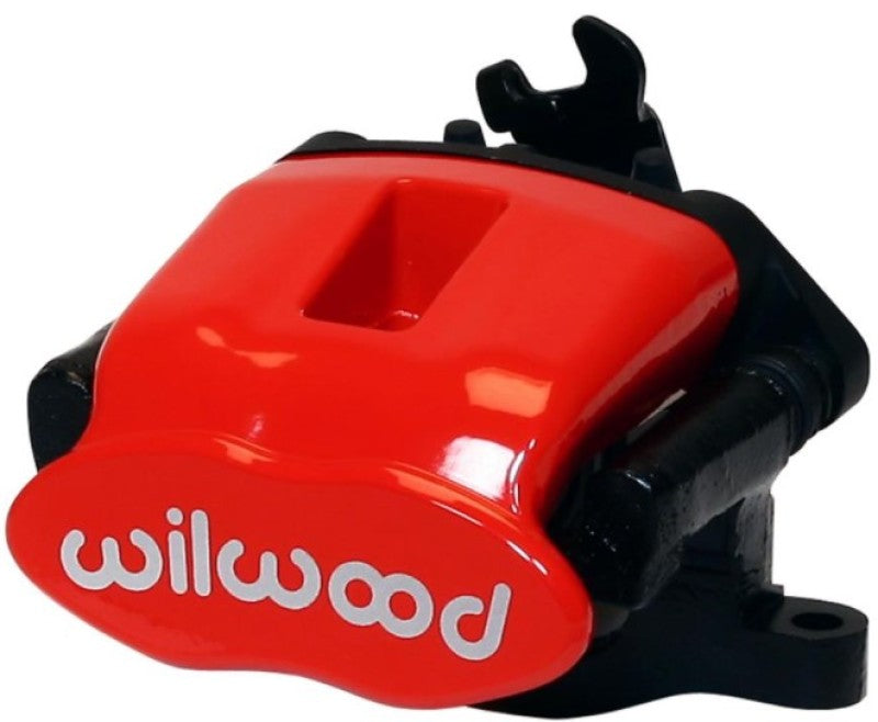 Wilwood Caliper-Combination Parking Brake-R/H-Red 41mm piston .81in Disc