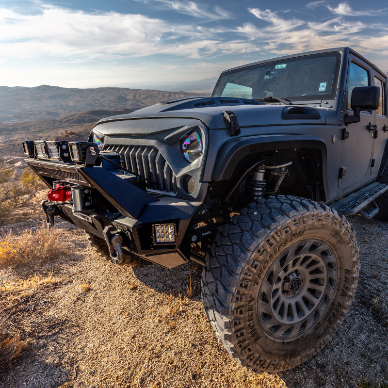 Go Rhino 07-20 Jeep Wrangler JL/JLU/JK/JKU/Gladiator JT Trailline Front Stubby Bumper - GTR Auto