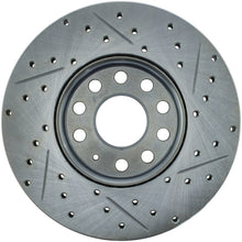 Load image into Gallery viewer, StopTech Select Sport 05-16 Volkswagen Jetta Slotted and Drilled Right Front Rotor