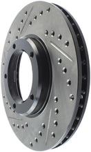 Load image into Gallery viewer, StopTech 95-04 Toyota Tacoma Right Front Slotted &amp; Drilled Rotor