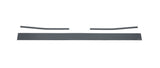 Putco 15-20 Ford F-150 - SS Black Platinum Upper & Lower Tailgate Accent - 3pcs