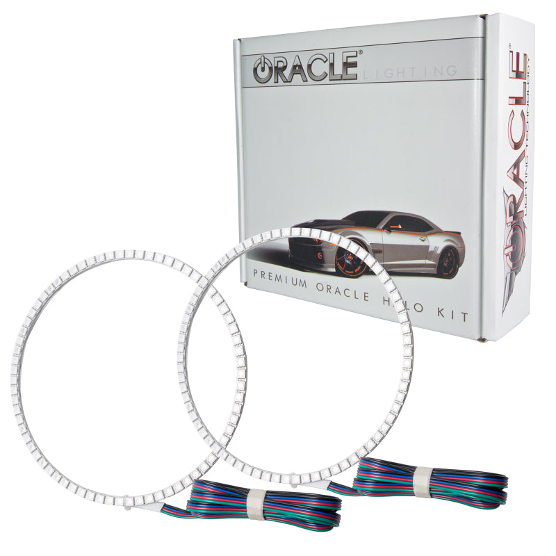 Oracle Ford Mustang 10-12 LED Fog Halo Kit - GT Grille Fogs - ColorSHIFT - GTR Auto