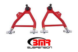 BMR 94-04 Mustang Lower A-Arms (Coilover Only) w/ Adj. Rod End and Tall Ball Joint - Red - GTR Auto