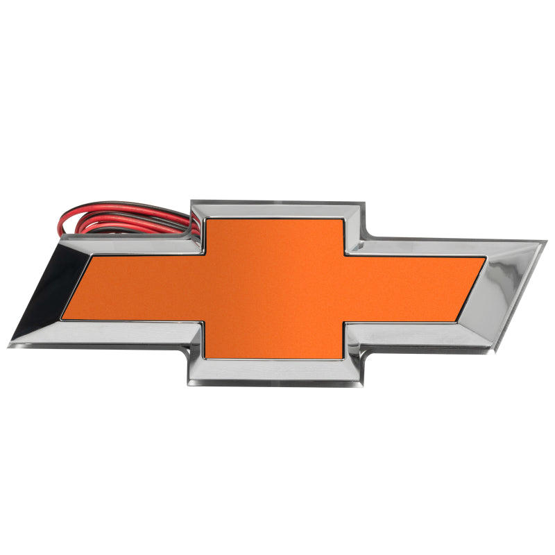 Oracle Illuminated Bowtie - Inferno Orange Metallic - White