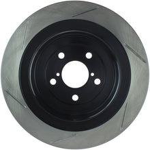 Load image into Gallery viewer, StopTech Power Slot H6 Subaru Outback Rear Left Sportstop Slotted Rotor