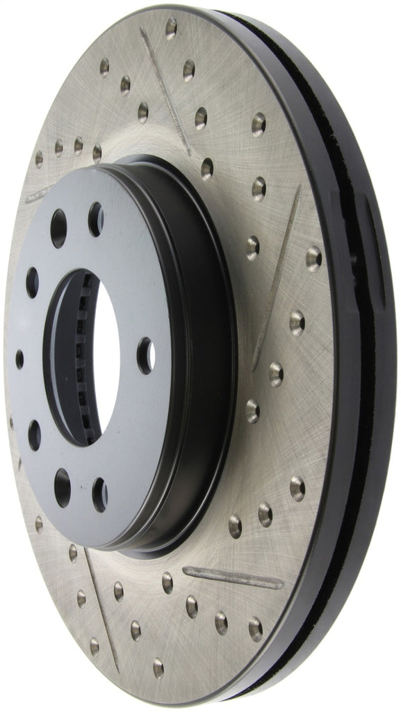 StopTech Mazda Mazda6 Slotted & Drilled Left Front Rotor