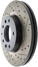 Load image into Gallery viewer, StopTech Mazda Mazda6 Slotted &amp; Drilled Left Front Rotor