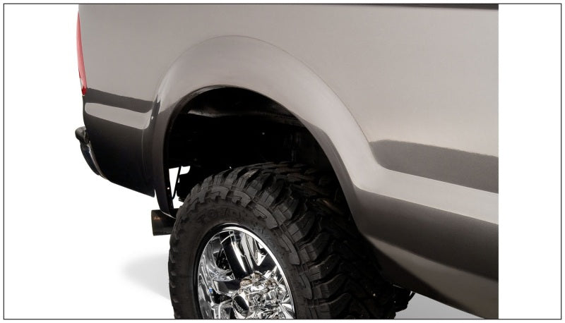 Bushwacker 99-10 Ford F-250 Super Duty Styleside Extend-A-Fender Style Flares 2pc - Black