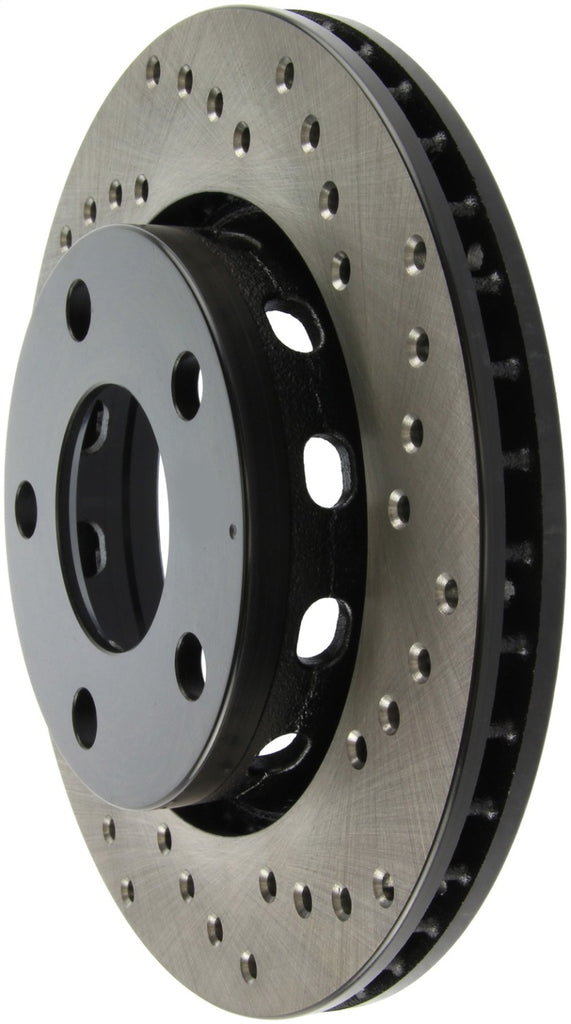StopTech 2/99-02 Audi S4 Drilled Left Rear Rotor