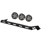 Rugged Ridge 07-18 Jeep Wrangler JK 3 Round LED Hood Light Bar Kit