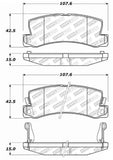 StopTech Street Select Brake Pads - Front