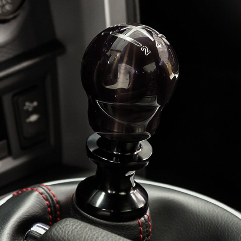 Raceseng Contour Shift Knob (Gate 4 Engraving) VW / Audi Adapter - Smoke Translucent