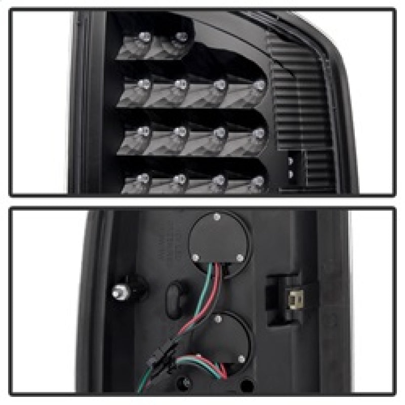 xTune Dodge Ram 02-06 1500 / Ram 2500/3500 03-06 LED Tail Light Black ALT-JH-DR02-LED-BK