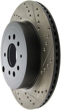 Load image into Gallery viewer, StopTech 07-09 Mazda CX-9 Left Rear Slotted &amp; Drilled Rotors